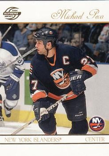 #63 Michael Peca - New York Islanders - 2003-04 Pacific Supreme Hockey
