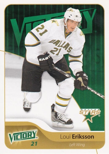 #63 Loui Eriksson - Dallas Stars - 2011-12 Upper Deck Victory Hockey