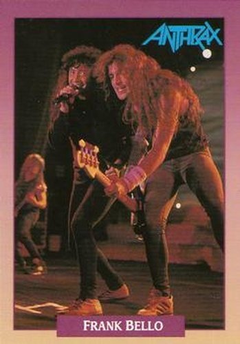 #63 Frank Bello - 1991 Brockum Rock Cards