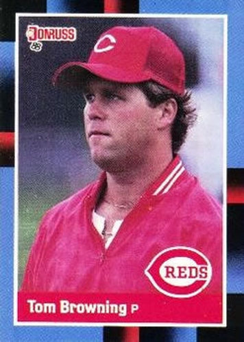 #63 Tom Browning - Cincinnati Reds - 1988 Donruss Baseball