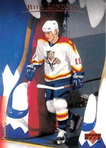 #63 Bill Lindsay - Florida Panthers - 1995-96 Upper Deck Hockey