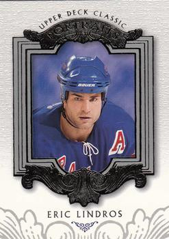 #63 Eric Lindros - New York Rangers - 2003-04 Upper Deck Classic Portraits Hockey