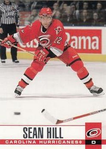 #63 Sean Hill - Carolina Hurricanes - 2003-04 Pacific Hockey