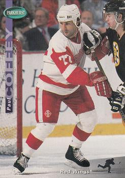 #63 Paul Coffey - Detroit Red Wings - 1994-95 Parkhurst Hockey