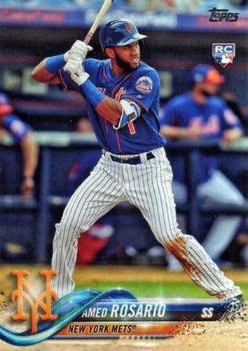 #63 Amed Rosario - New York Mets - 2018 Topps Baseball