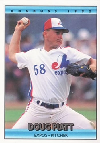 #640 Doug Piatt - Montreal Expos - 1992 Donruss Baseball