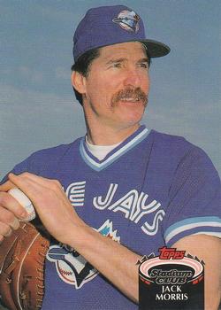 #640 Jack Morris - Toronto Blue Jays - 1992 Stadium Club Baseball