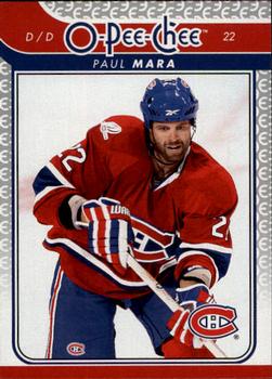 #640 Paul Mara - Montreal Canadiens - 2009-10 O-Pee-Chee Hockey