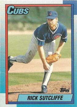 #640 Rick Sutcliffe - Chicago Cubs - 1990 O-Pee-Chee Baseball