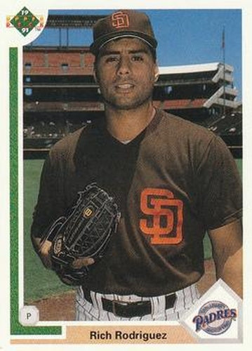 #640 Rich Rodriguez - San Diego Padres - 1991 Upper Deck Baseball
