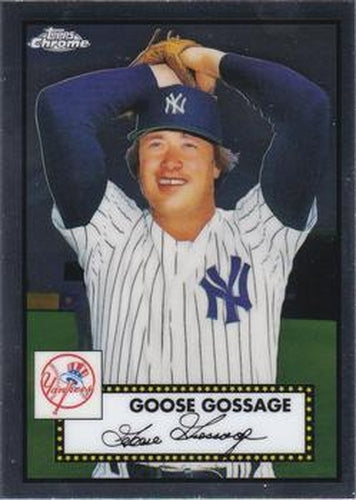 #640 Goose Gossage - New York Yankees - 2021 Topps Chrome Platinum Anniversary Baseball