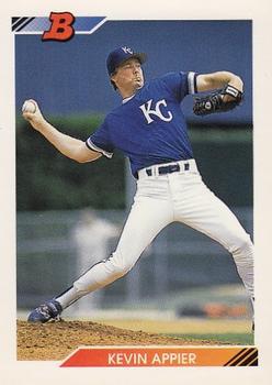 #640 Kevin Appier - Kansas City Royals - 1992 Bowman Baseball