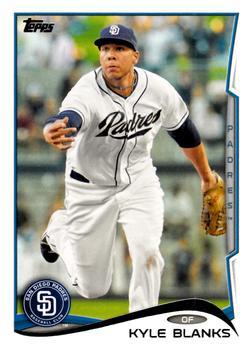 #640 Kyle Blanks - San Diego Padres - 2014 Topps Baseball