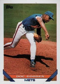 #640 Doc Gooden - New York Mets - 1993 Topps Baseball