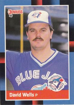 #640 David Wells - Toronto Blue Jays - 1988 Donruss Baseball