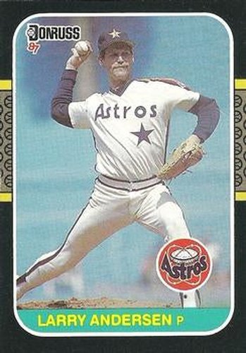 #640 Larry Andersen - Houston Astros - 1987 Donruss Baseball