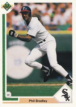 #641 Phil Bradley - Chicago White Sox - 1991 Upper Deck Baseball