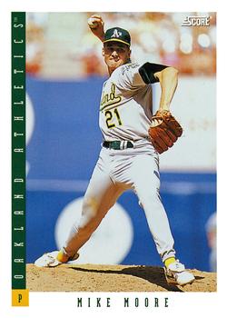 1993 Score Dennis Eckersley Oakland A's #21