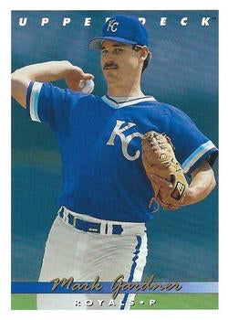 #641 Mark Gardner - Kansas City Royals - 1993 Upper Deck Baseball