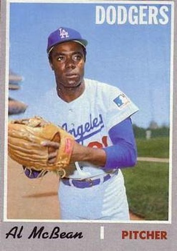 #641 Al McBean - Los Angeles Dodgers - 1970 Topps Baseball