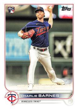 #641 Charlie Barnes - Minnesota Twins - 2022 Topps Baseball