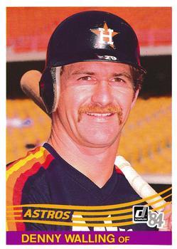 #641 Denny Walling - Houston Astros - 1984 Donruss Baseball