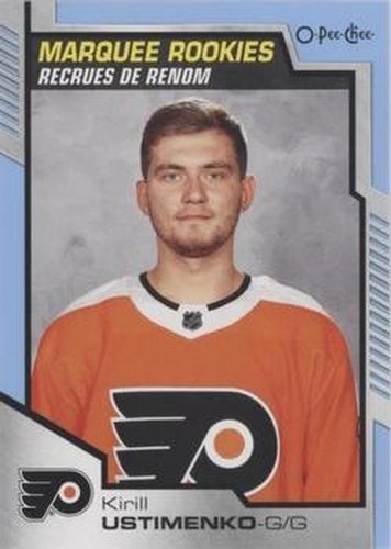 #641 Kirill Ustimenko - Philadelphia Flyers - 2020-21 O-Pee-Chee Update Blue Hockey