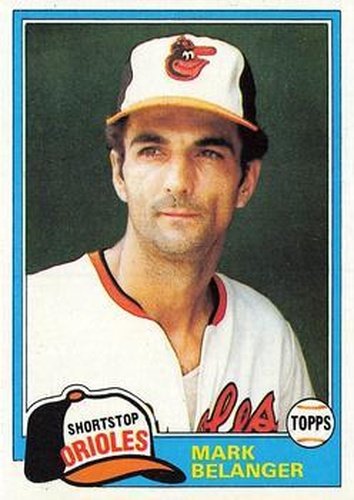 #641 Mark Belanger - Baltimore Orioles - 1981 Topps Baseball