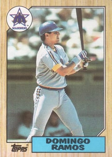 #641 Domingo Ramos - Seattle Mariners - 1987 Topps Baseball