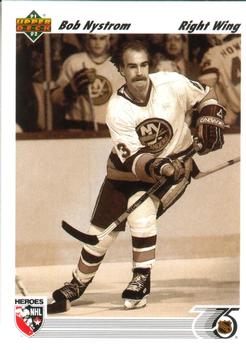 #641 Bob Nystrom - New York Islanders - 1991-92 Upper Deck Hockey