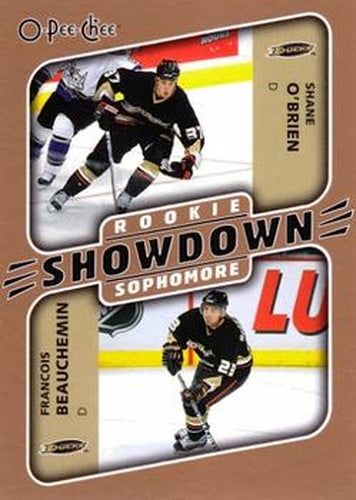 #641 Francois Beauchemin / Shane O'Brien - Anaheim Ducks - 2006-07 O-Pee-Chee Hockey
