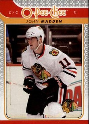 #642 John Madden - Chicago Blackhawks - 2009-10 O-Pee-Chee Hockey