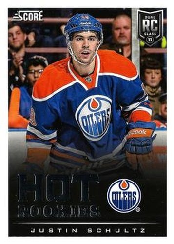 #642 Justin Schultz - Edmonton Oilers - 2013-14 Score Hockey