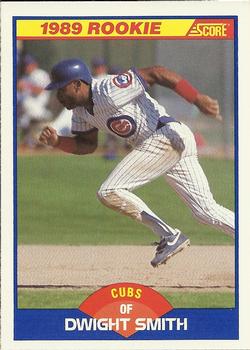 #642 Dwight Smith - Chicago Cubs - 1989 Score Baseball