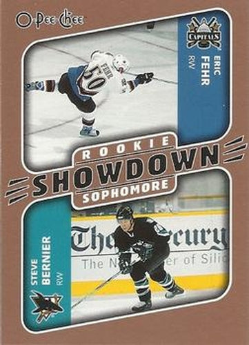 #642 Eric Fehr / Steve Bernier - San Jose Sharks / Washington Capitals - 2006-07 O-Pee-Chee Hockey