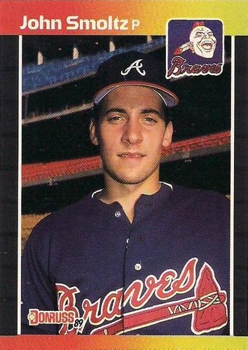 #642 John Smoltz - Atlanta Braves - 1989 Donruss Baseball