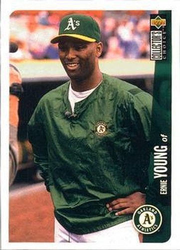 #642 Ernie Young - Oakland Athletics - 1996 Collector's Choice Baseball