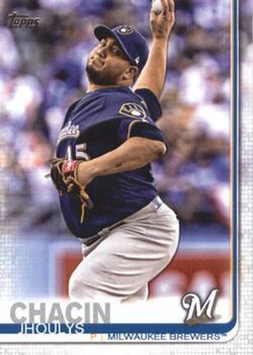 #642 Jhoulys Chacin - Milwaukee Brewers - 2019 Topps Baseball