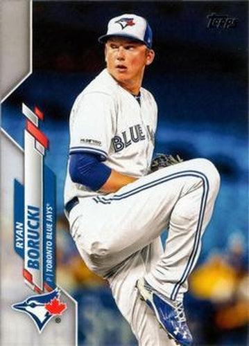 #642 Ryan Borucki - Toronto Blue Jays - 2020 Topps Baseball