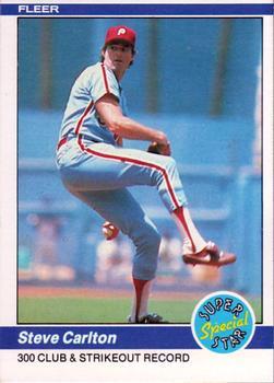 #642 Steve Carlton - Philadelphia Phillies - 1984 Fleer Baseball