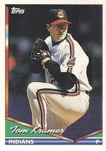 #642 Tom Kramer - Cleveland Indians - 1994 Topps Baseball