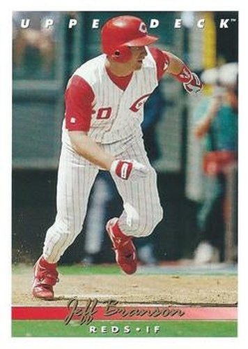 #642 Jeff Branson - Cincinnati Reds - 1993 Upper Deck Baseball