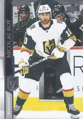 #642 Nicolas Roy - Vegas Golden Knights - 2020-21 Upper Deck Hockey