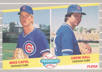 #643 Mike Capel / Drew Hall - Chicago Cubs - 1989 Fleer Baseball