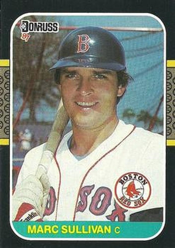 #643 Marc Sullivan - Boston Red Sox - 1987 Donruss Baseball