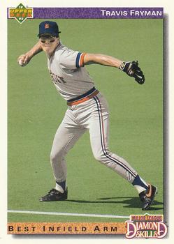 #643 Travis Fryman - Detroit Tigers - 1992 Upper Deck Baseball