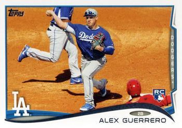 #643 Alex Guerrero - Los Angeles Dodgers - 2014 Topps Baseball