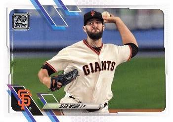 #643 Alex Wood - San Francisco Giants - 2021 Topps Baseball