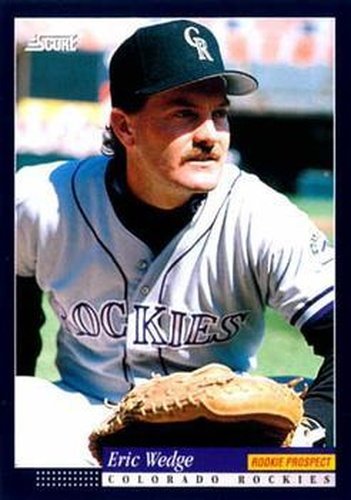 #643 Eric Wedge - Colorado Rockies -1994 Score Baseball