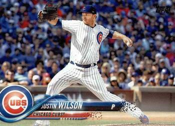 #643 Justin Wilson - Chicago Cubs - 2018 Topps Baseball